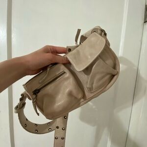 Free People Wade Leather Sling